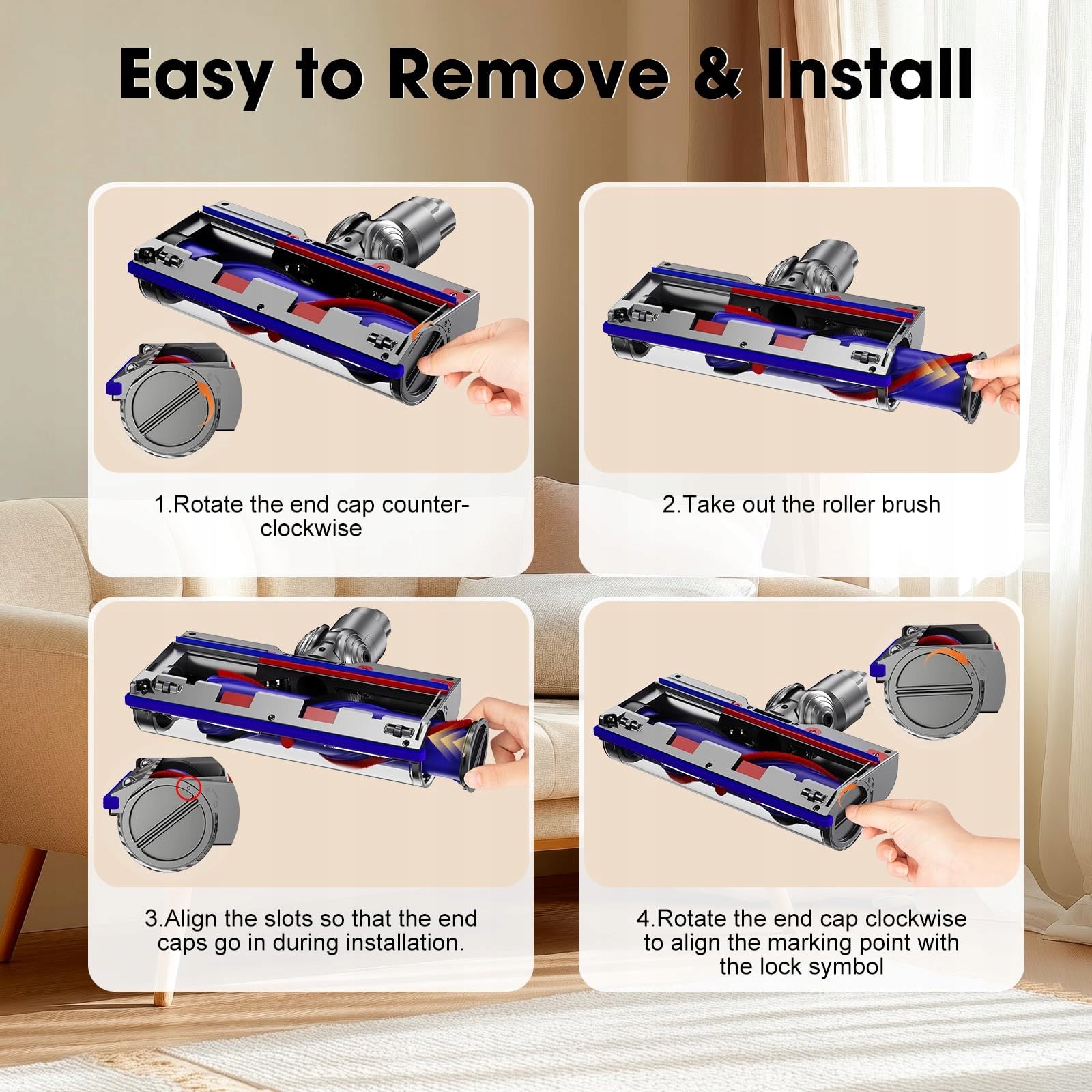 vacuum cleaner floor Dyson brush for V 7/V 8/V 10/V 11/V 15/G5 Vacuum cleaner brand Dyson