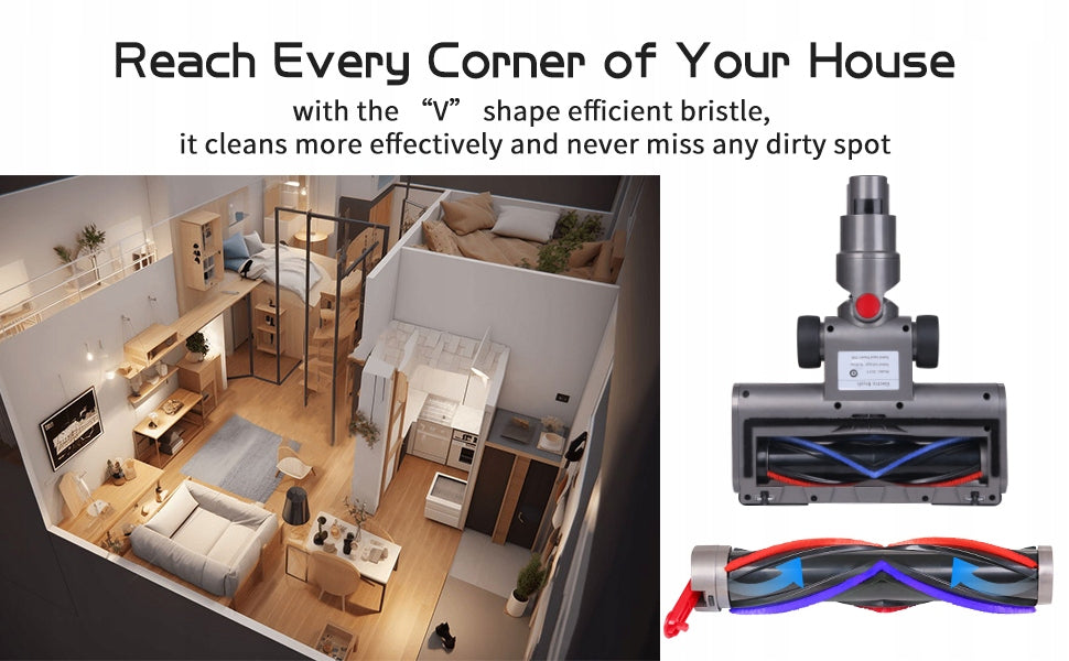 vacuum cleaner floor Dyson brush for V 7/V 8/V 10/V 11/V 15 Vacuum cleaner brand Dyson