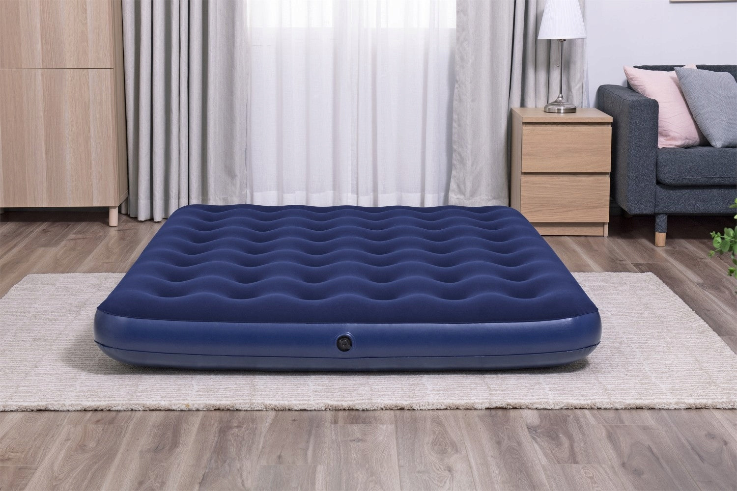 velour MATTRESS FOR SLEEPING AND OVER WATER BESTWAY double 203/152/22 cm Brand no brand