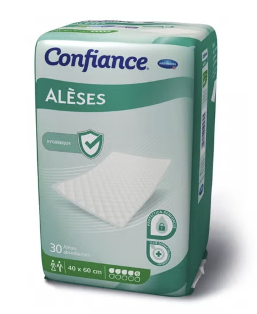 version DE ABSORBENT HYGIENIC CHANGING MATS 40x60 CM 30 PCS