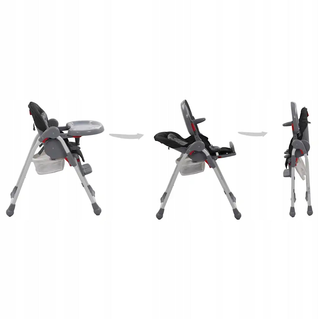 vidaXL Baby Highchair, Grey Brand VidaXL