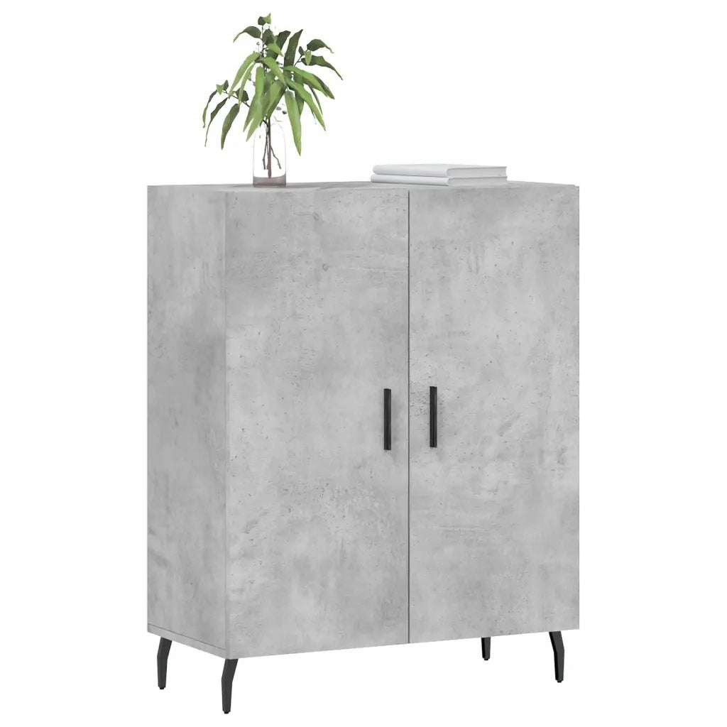 vidaXL Cabinet, grey concrete, 69,5x34x90 cm, wood-based material Product weight with unit packaging 26.25 kg