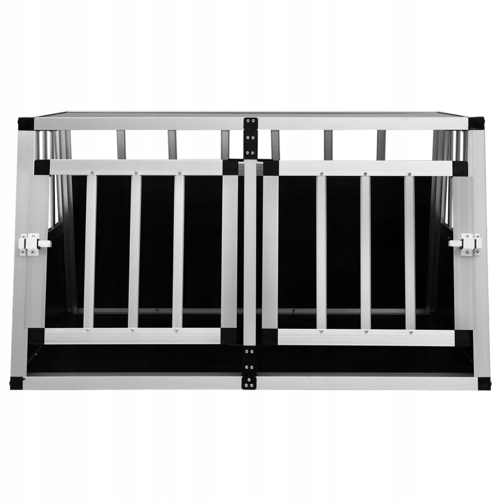 vidaXL Dog cage with double doors, 89 x 69 x 50 cm Brand VidaXL