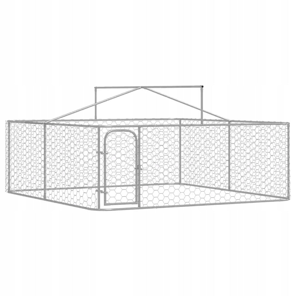 vidaXL Dog playpen with canopy, 300 x 300 x 150 cm Kind playpen