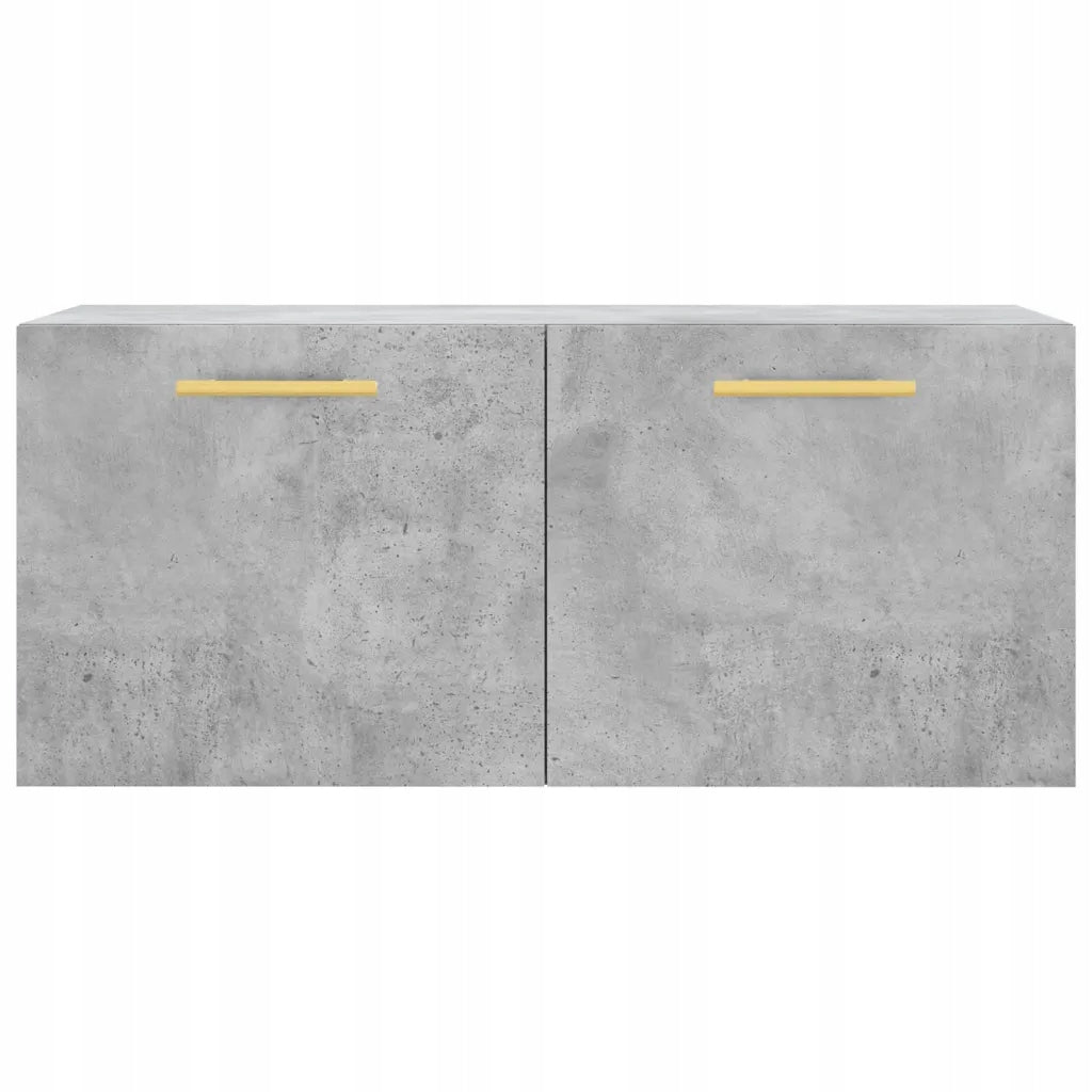 vidaXL Hanging cabinet, grey concrete, 80x36,5x35 cm Kind Other