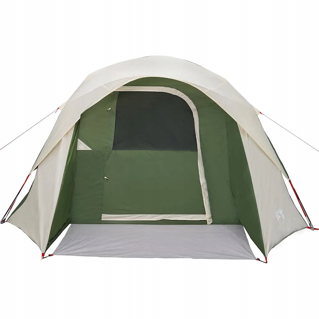 vidaXL Hiking tent, 4-person, green, waterproof Product weight with unit packaging 4 kg