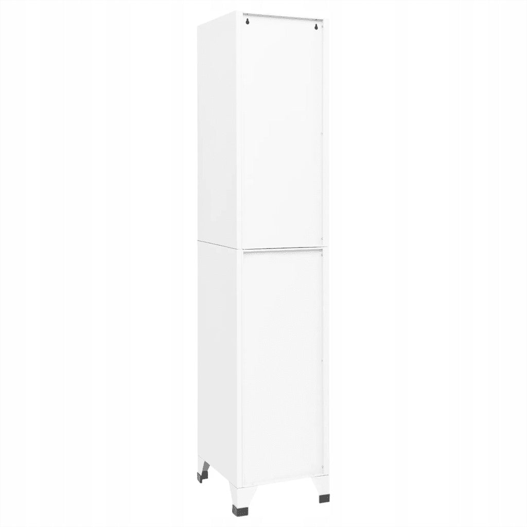 vidaXL Lockable cabinet, white, 38x40x180 cm, steel EAN (GTIN) 8720286700983