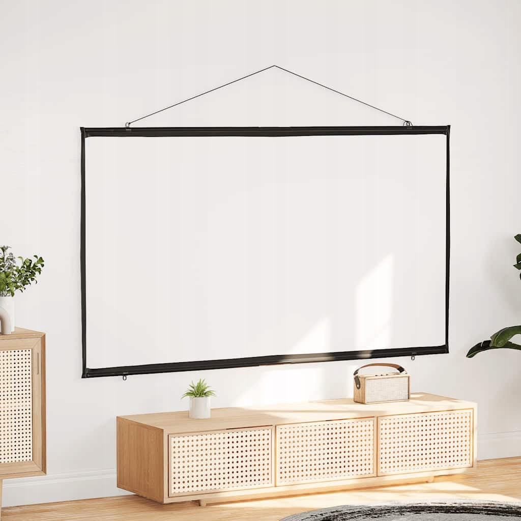 vidaXL Projection screen for wall hanging, 100 inches, 16:9 Packaging status original