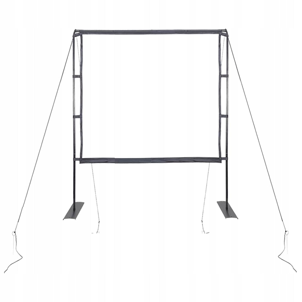 vidaXL Projection screen with stands 89 inches 1:1 Model 4101056