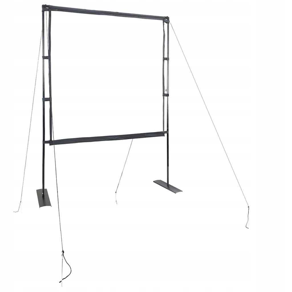 vidaXL Projection screen with stands 89 inches 1:1