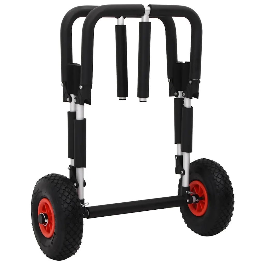 vidaXL SUP trolley for 2 surfboards, folding, 90 kg, aluminium Product weight with unit packaging 4.6 kg