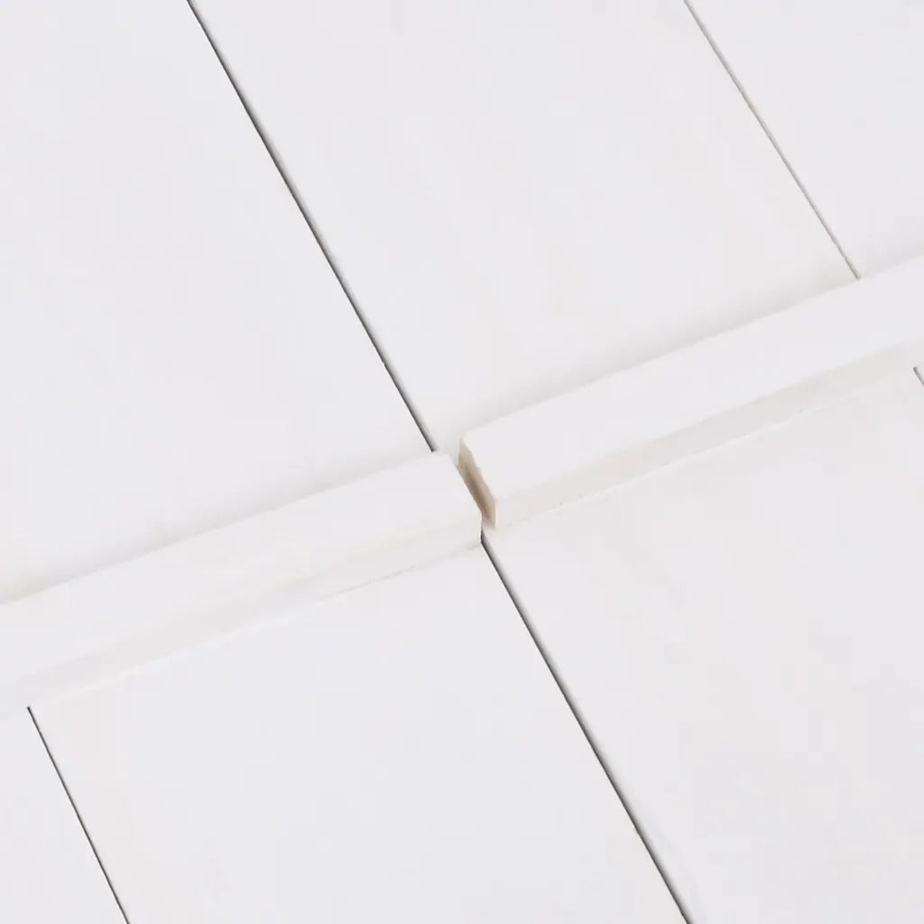 vidaXL Sandbox, fir wood, white, 95x90x15 cm Kind wooden