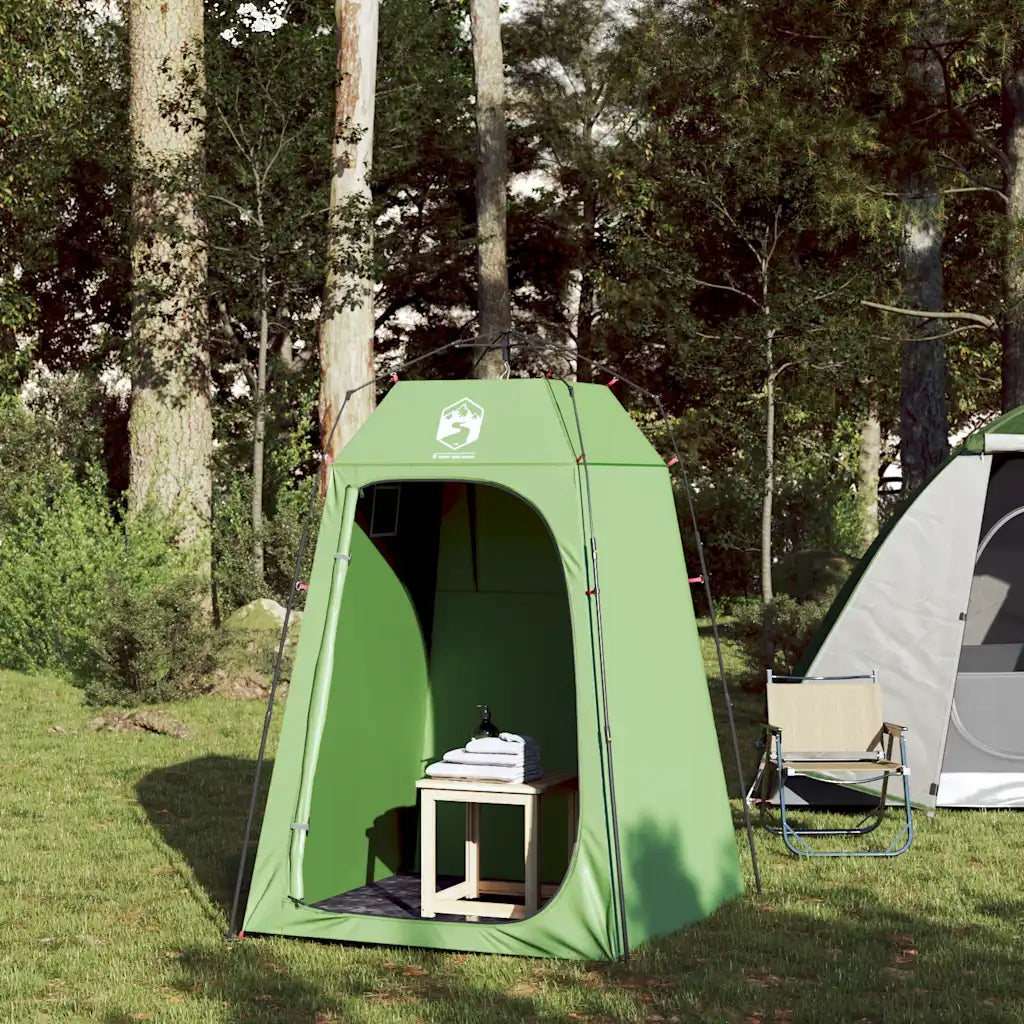 vidaXL Shower tent, green, quick folding, waterproof Brand VidaXL
