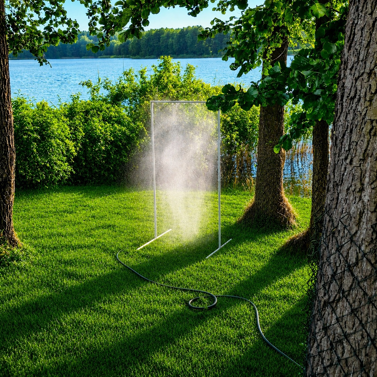 water curtain mist sprinkler gate MANUFACTURER Packaging status original