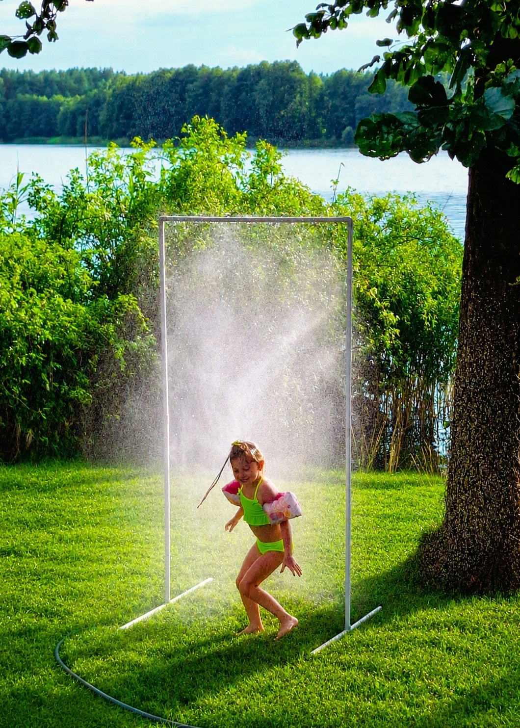 water curtain mist sprinkler gate MANUFACTURER
