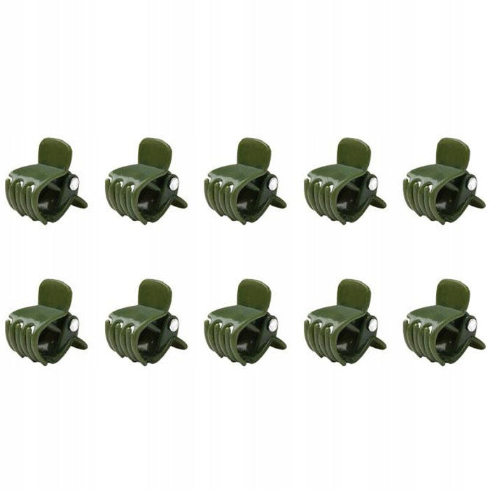 x10 CLIP CLASP CLIPS FASTENING PLANT SUPPORTS AND STEMS ORCHID Packaging status original