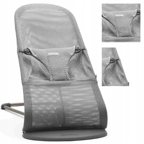 za14dni- BABYBJORN LOUNGER up to 13 kg BLISS (MESH) GREY tk. valve Grey