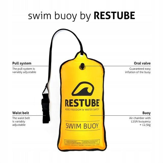 záchranný systém RESTUBE Swim Buoy vel: One Size Model swim buoy classic