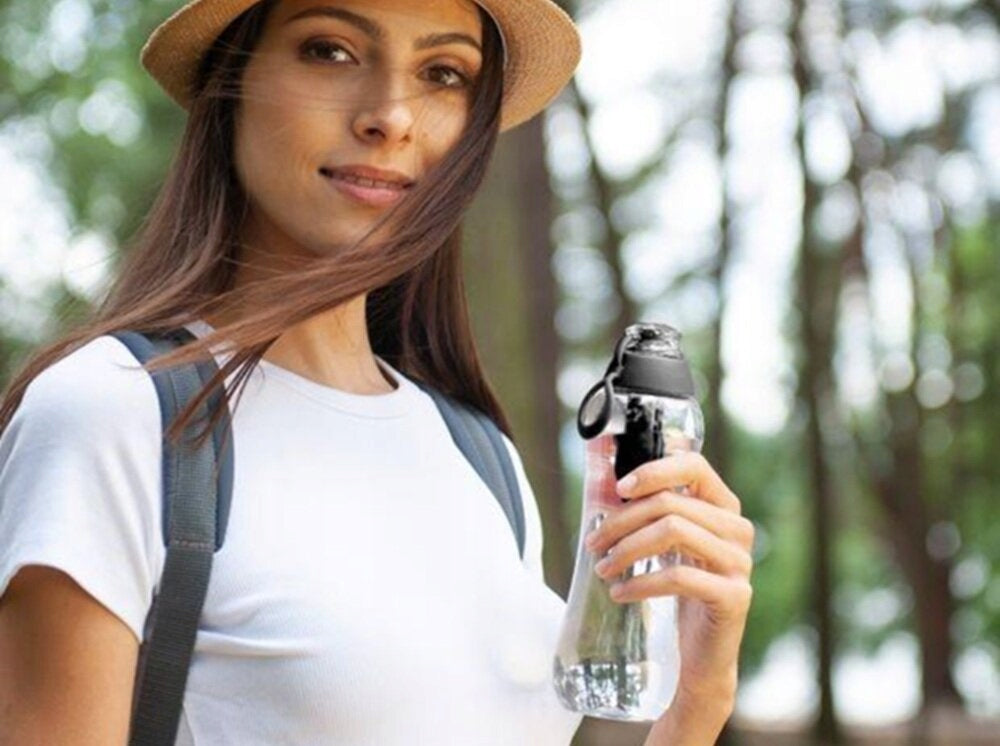 0,3L DAFI BOTTLE WITH FILTER CARTRIDGE - BLACK Model Soft