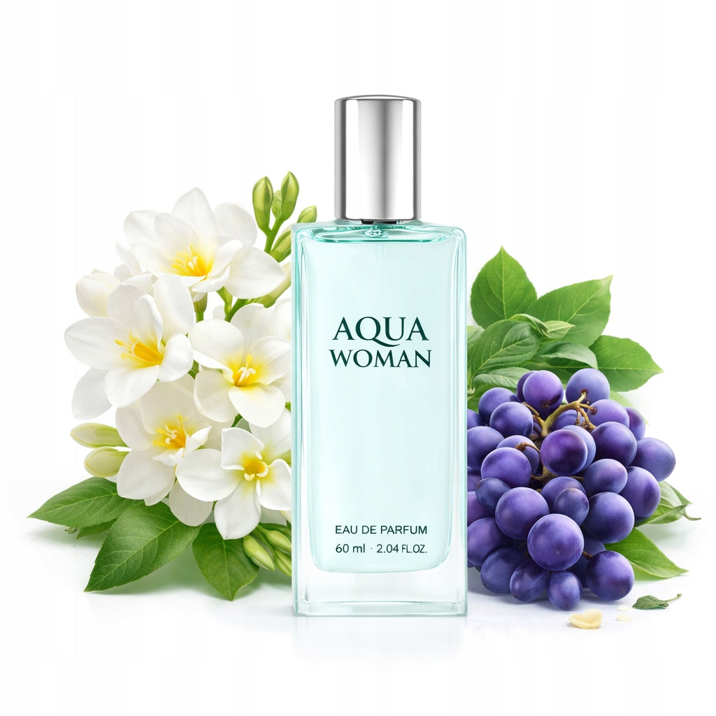 001 AQUA WOMAN 60ml Women's Perfume Fresh Floral Durable