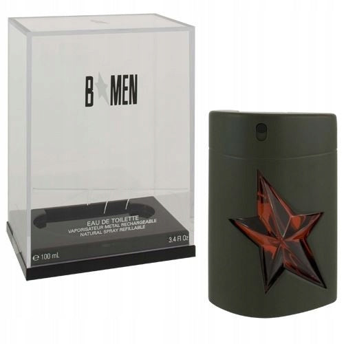 007967 Mugler B*Men Metal Eau de Toilette 100ml. DISCONTINUED Thierry Mugle Packaging status original