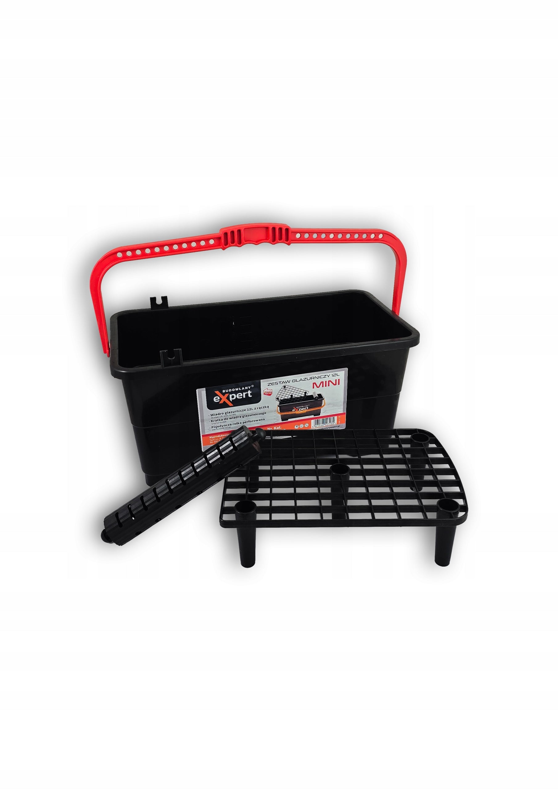 Plytelių glaistymo kibirėlis GLAZE SET MINI, 3 dalių, 12 l