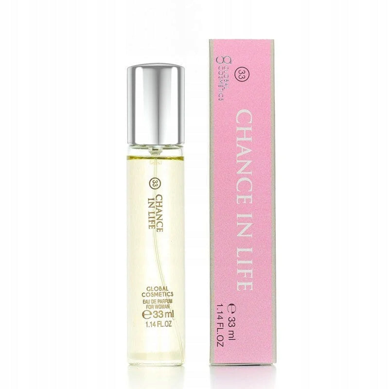 033 PERFUME WOMEN'S perfume PERMANENT FRAGRANCE CHANCE IN LIFE 33ml