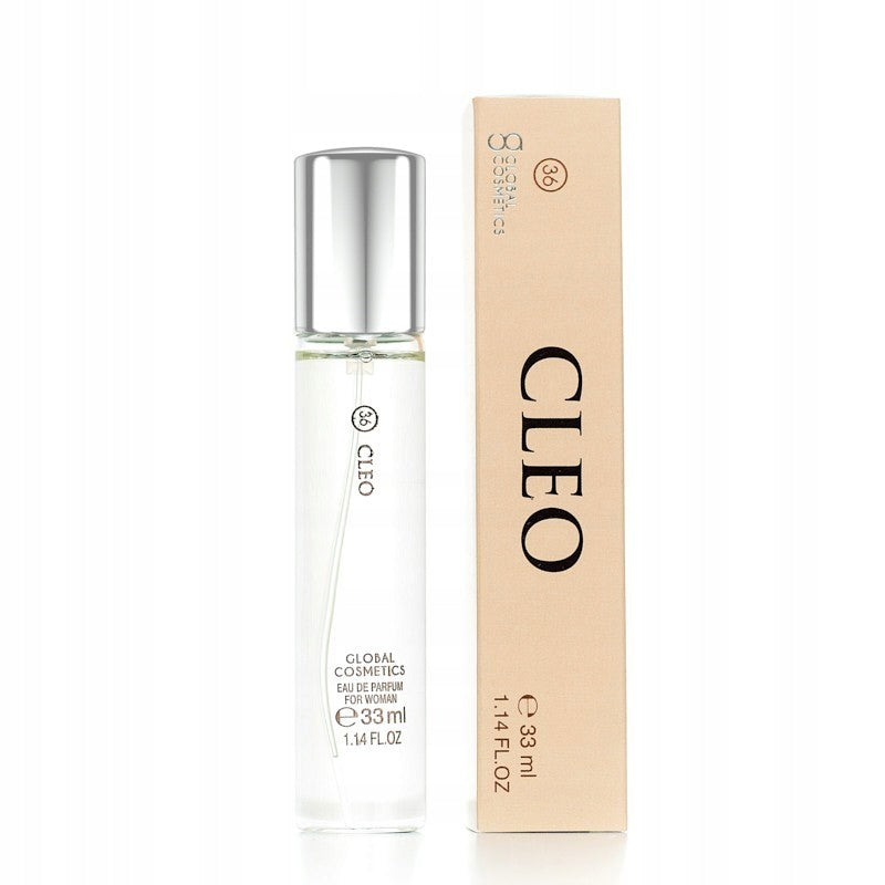 036 - CLEO perfume 33ml - fragrance for women lasting spring floral pefumetka Packaging status original