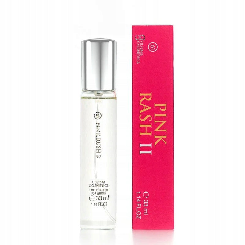 061 PERFUME WOMEN'S perfume PERMANENT FRAGRANCE PINK RUSH 2 33ml