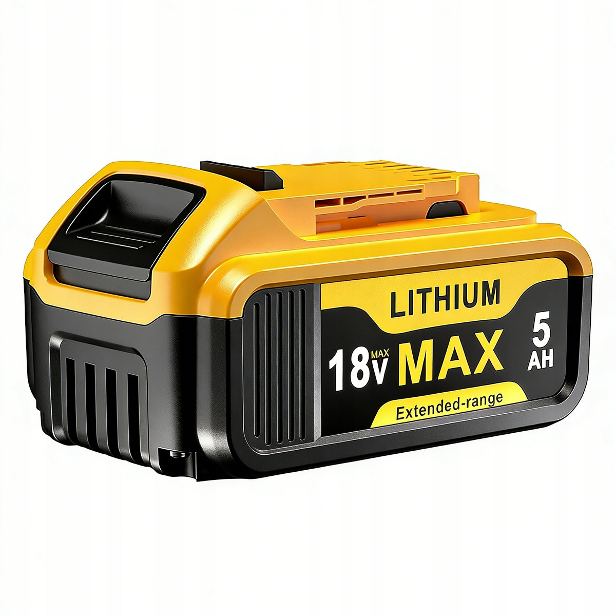 Atsarginė 18V 5.0Ah baterija DeWalt DCB200, DCB184, DCB204, DCD, DCFDCG, DCS įrankiams