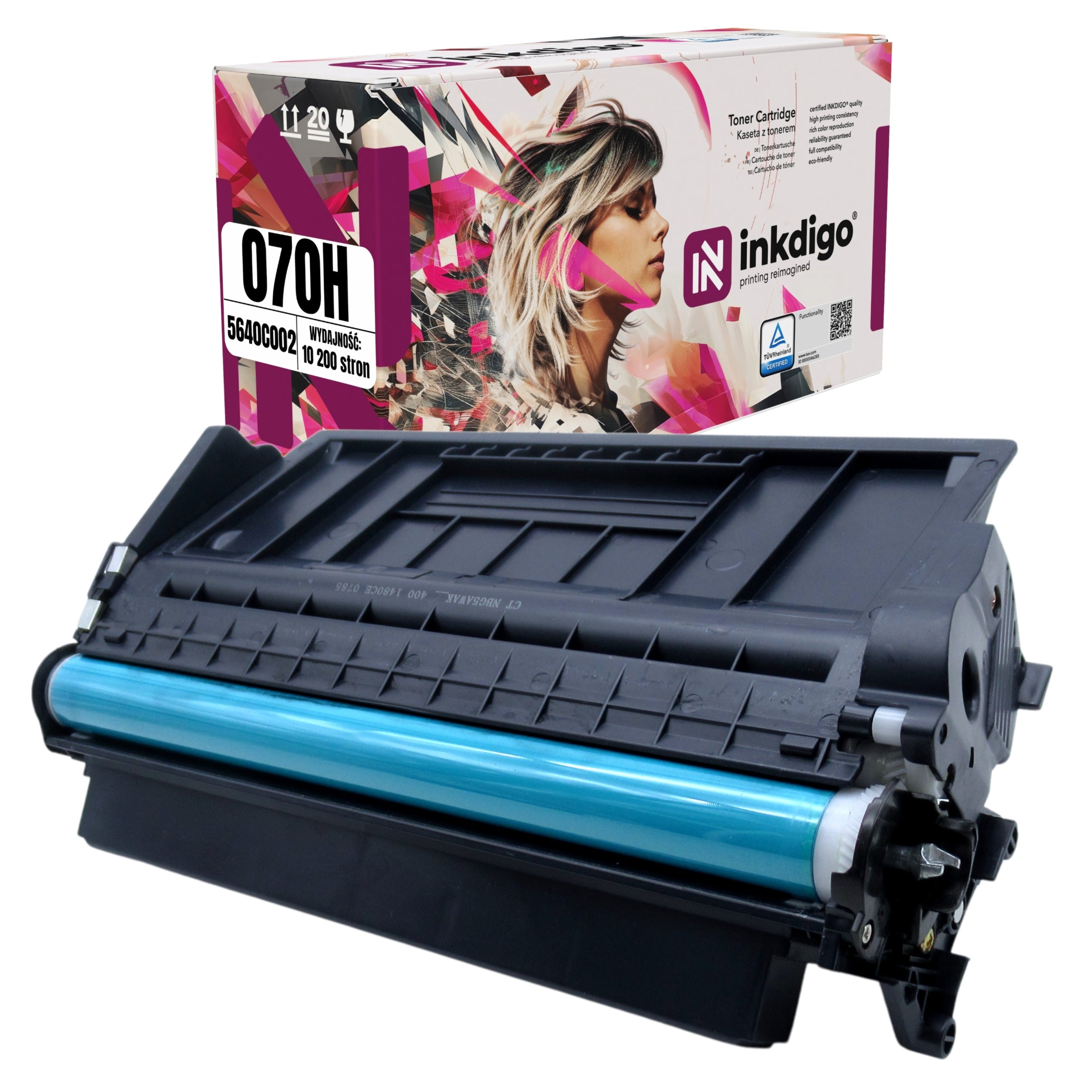 070H / 5640C002 Replacement Toner Cartridge for Canon i-SENSYS LBP243 LBP246 MF461 MF462