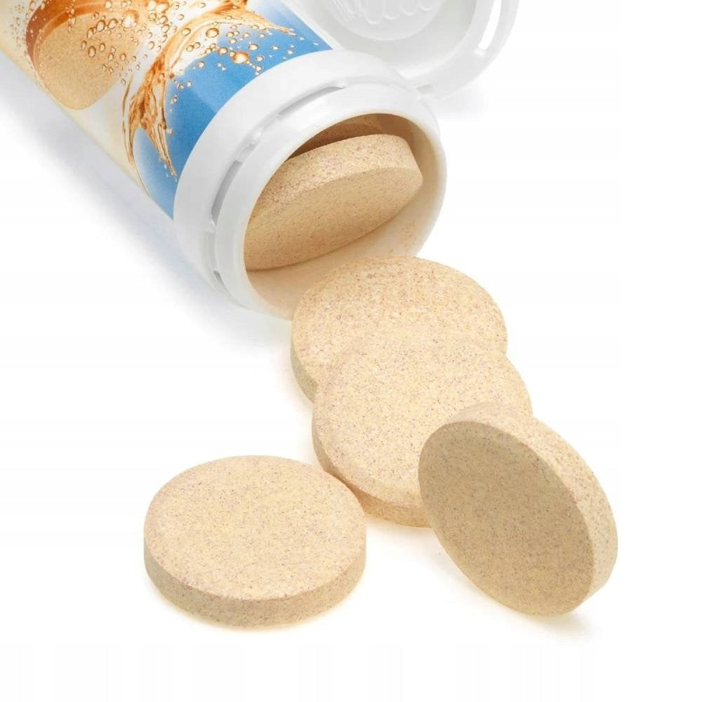 09,26 Mivolis Calcium Effervescent Tablets 400mg 20pcs Orange from Germany Brand Mivolis
