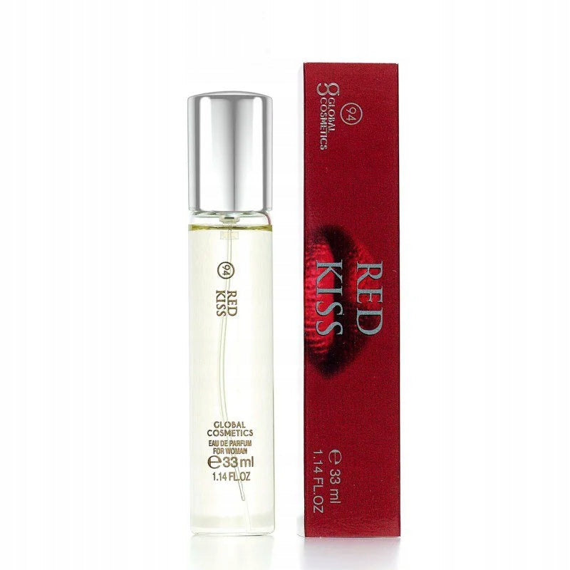 094 PERFUME WOMEN'S perfume STRONG LASTING FRAGRANCE RED KISS 33ml