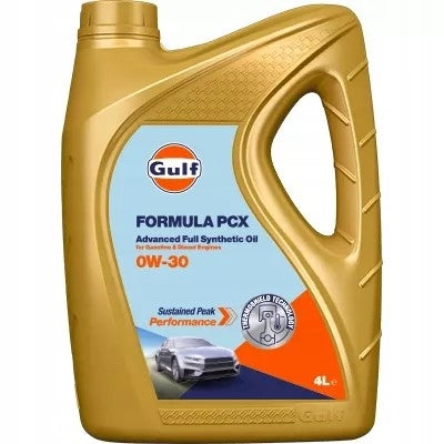 0W30 GULF FORMULA PCX ACEA C2 DOG B71 2312 PEUGOT/CITROEN 4L