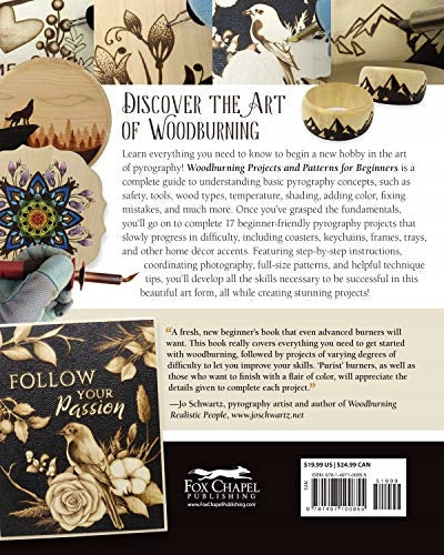 Woodburning Projects and Patterns for Beginners