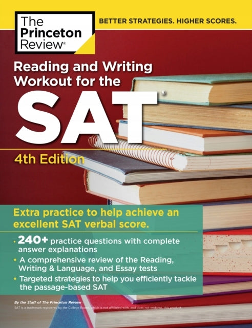 Reading and Writing Workout for the SAT 4th Revised edition