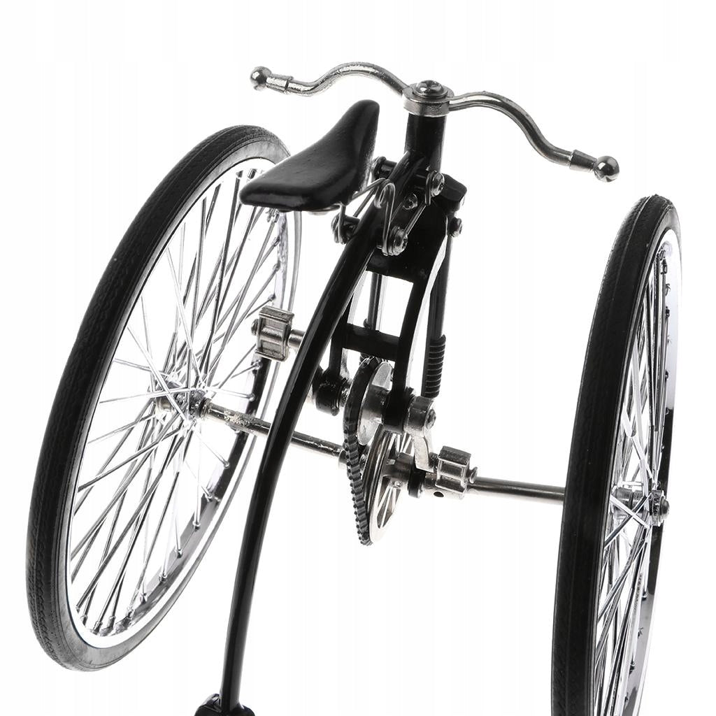 1:10 High Wheel Tricycle Model Racing Bike Simulated Road Bicycle Model Packaging status original