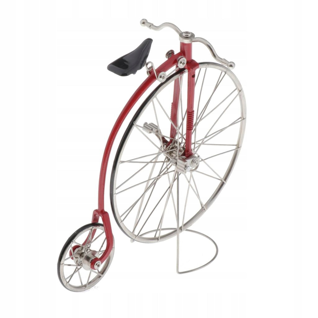 1:10 Miniature Simulation Vintage Diecast Road Bicycle Bike Model Toy