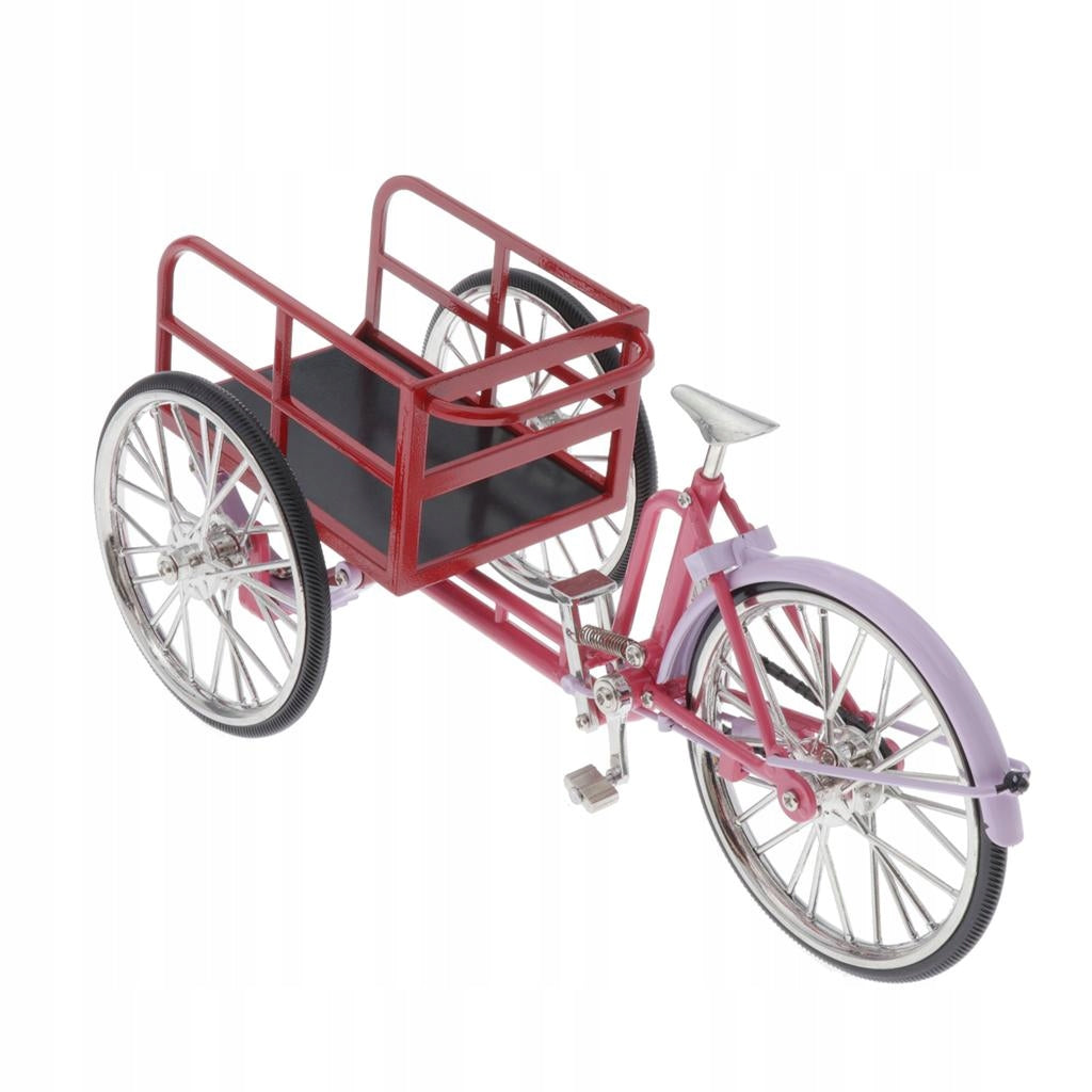 1:10 Scale Alloy Diecast Bicycle Model Bike Toy Decoration Crafts for Red Brand no brand