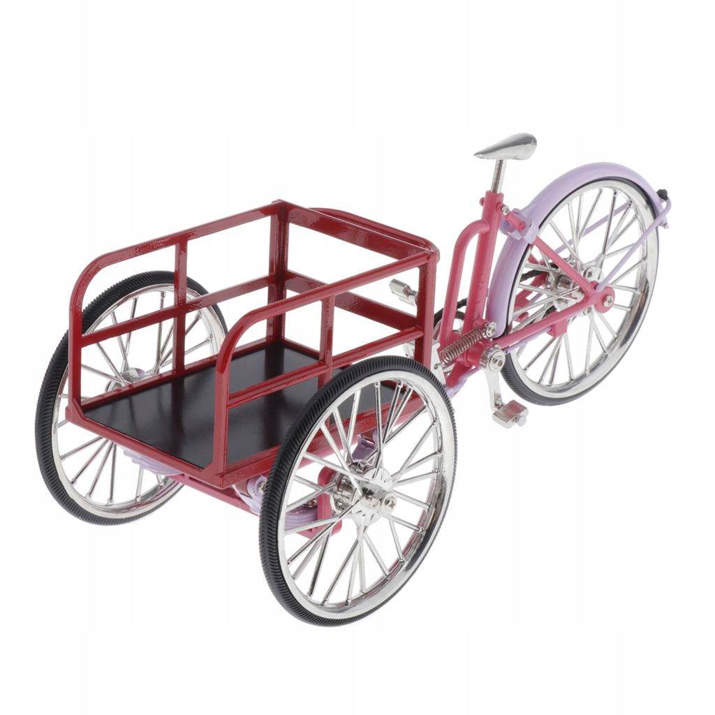 1:10 Scale Alloy Diecast Bicycle Model Bike Toy Decoration Crafts for Red Packaging status original
