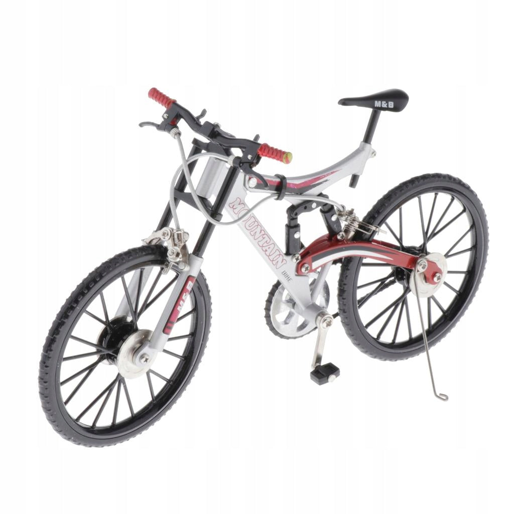 1:10 Scale Alloy Diecast Racing Mountain Bike Model Toy Table Decor Brand no brand