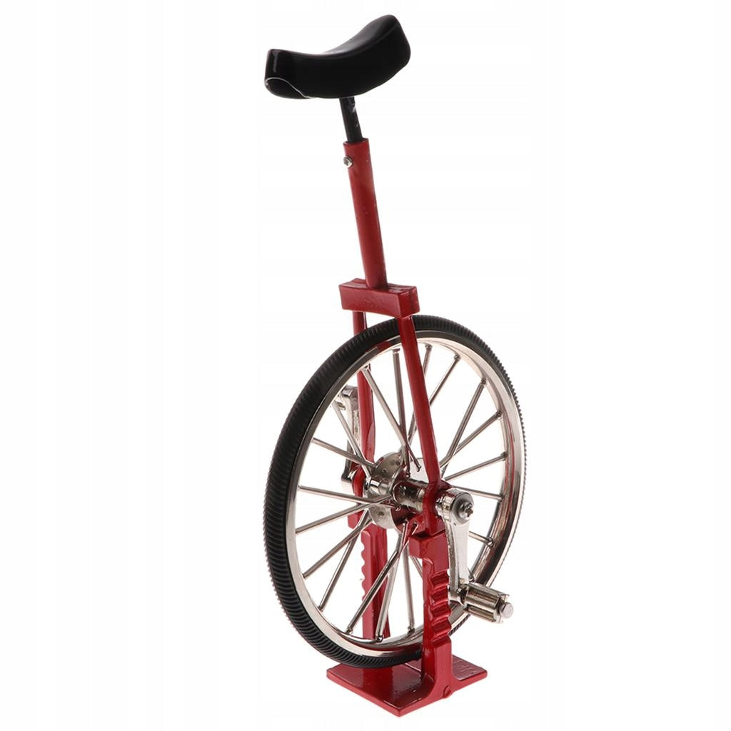 1:10 Scale Diecast Bike Cycling Replica Toy Unicycle Model,