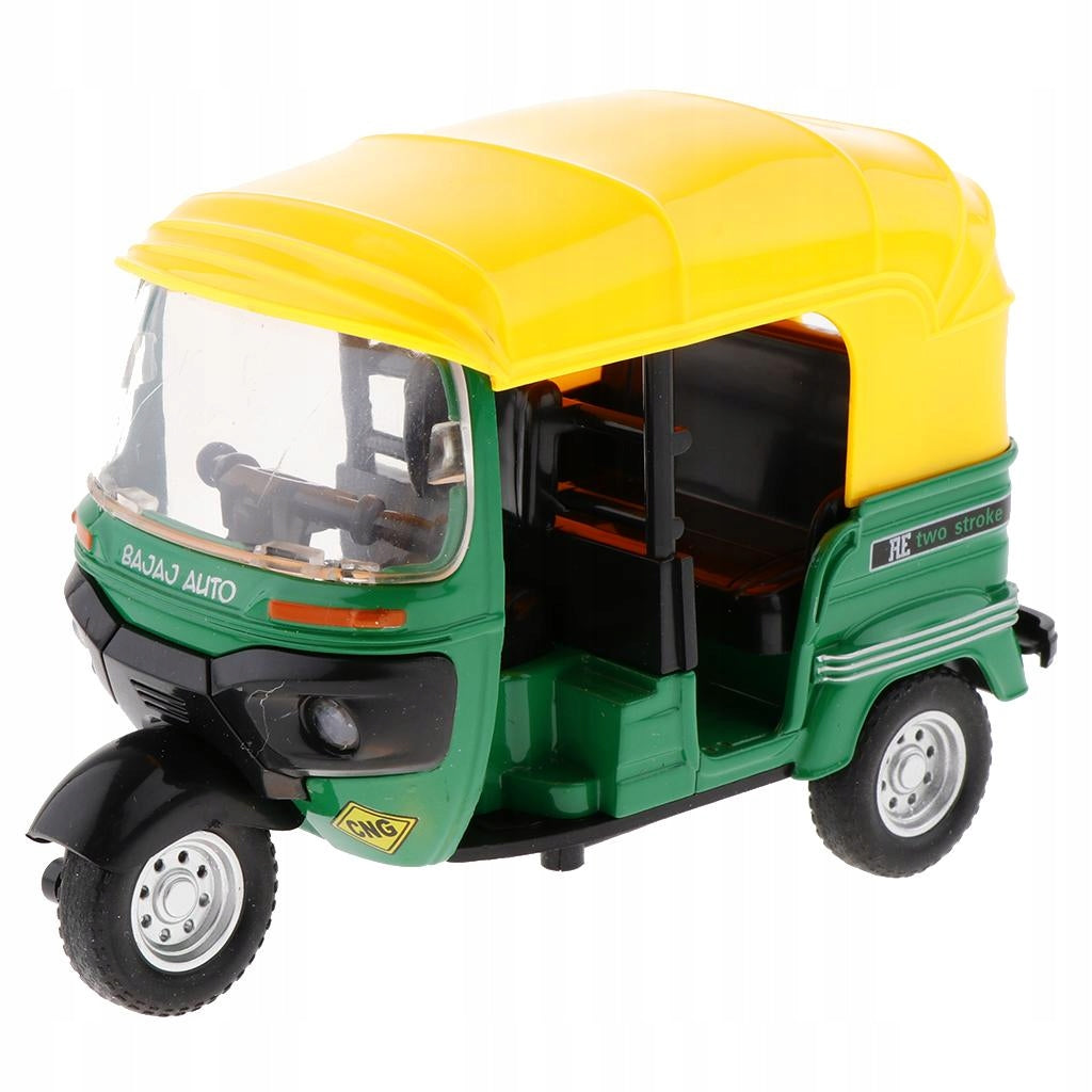 1:14 Indian Tricycle with Light Sound Hobbies Games Toy Green Brand no brand