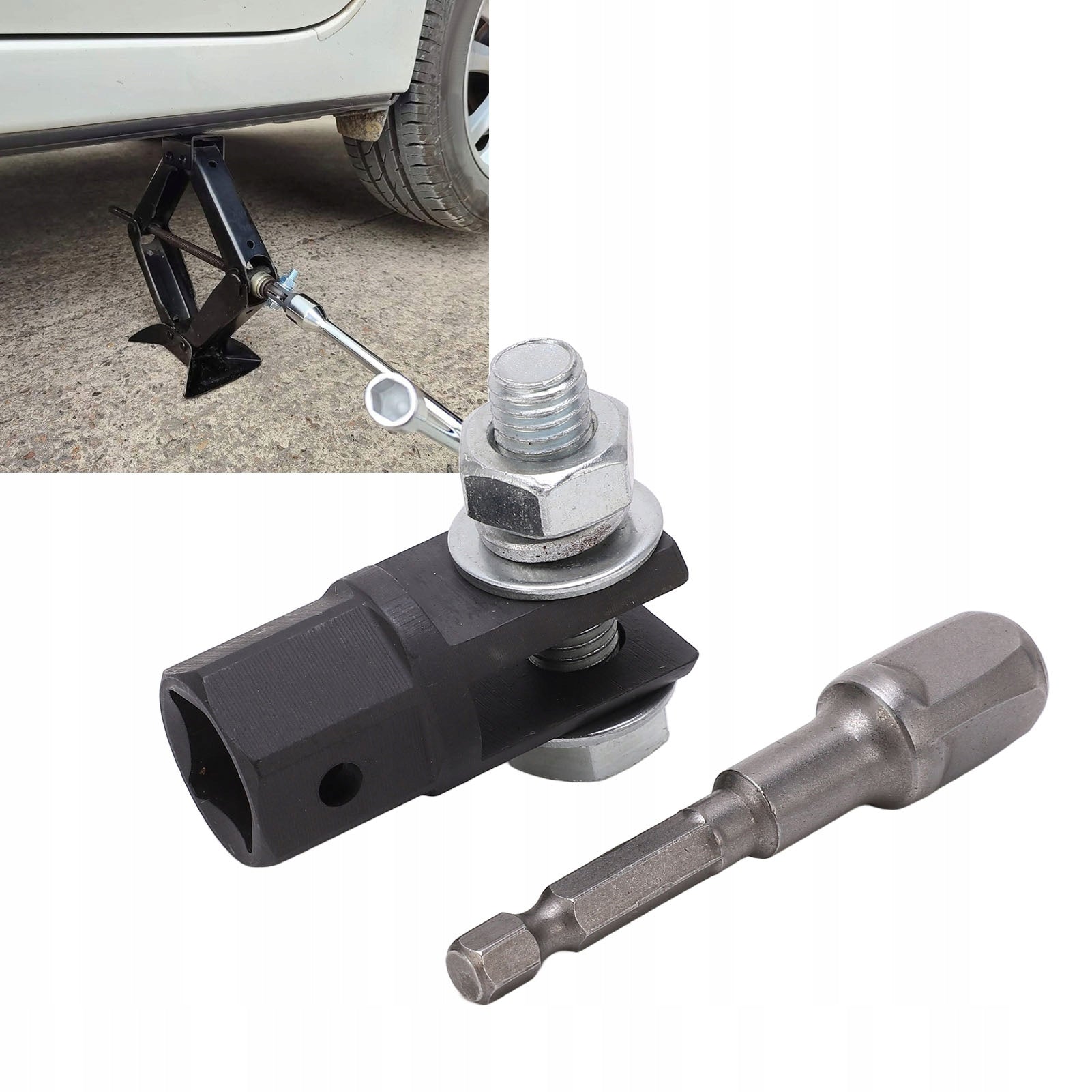 1/2 INCH CAR SCISSOR LIFT IMPACT RESISTANT ADAPTER Manufacturer code YNUFQ8917