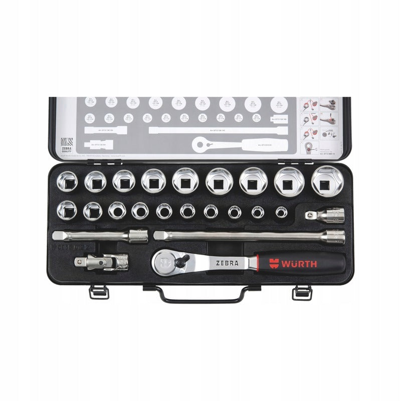 1/2 inch socket wrench range, protected against dust ingress Z