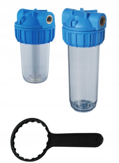 1/2" pre-in-line water filter complete with foam filter