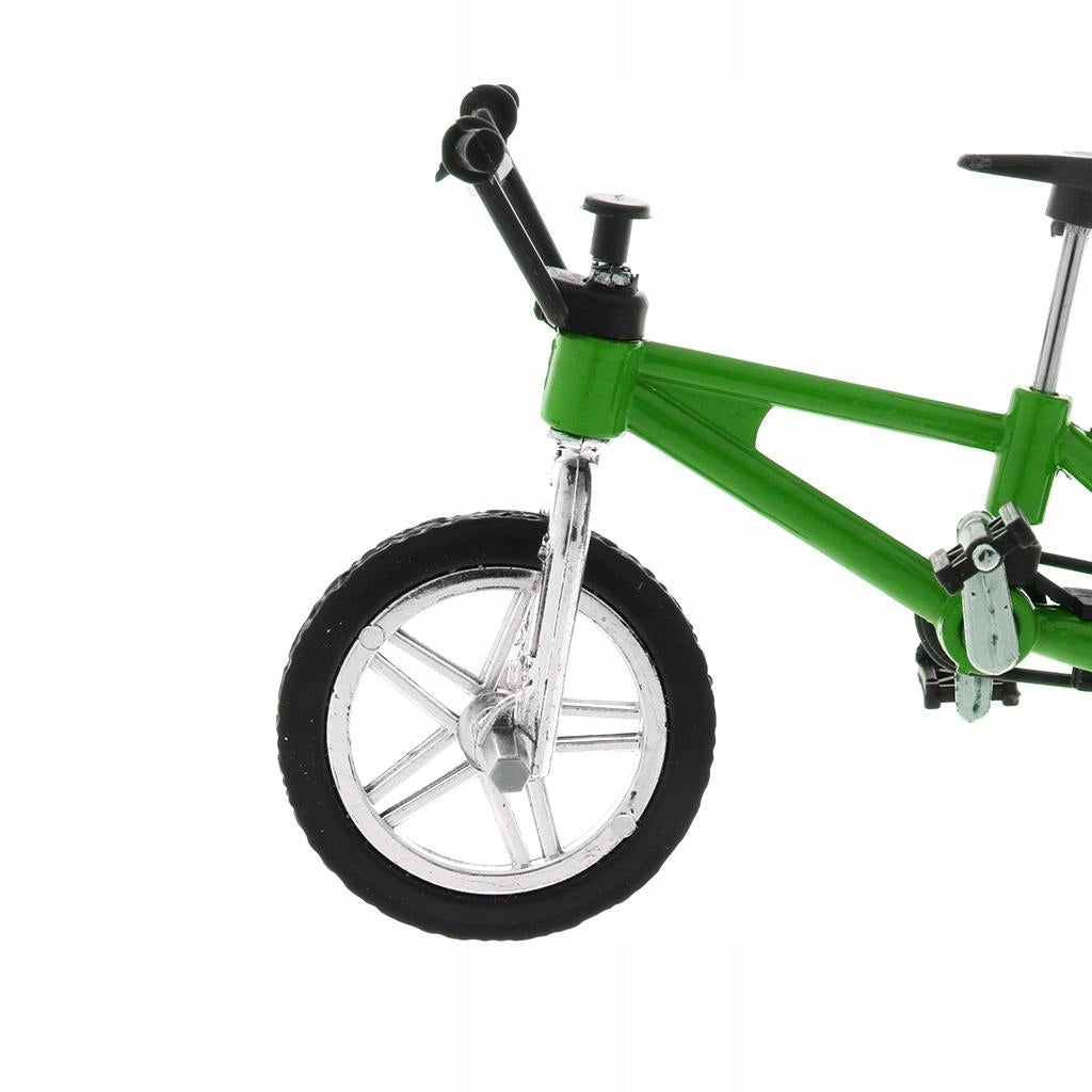 1:24 Miniature Alloy Finger Bike Bicycle Diecast Model Desk Gadget Toy Brand no brand