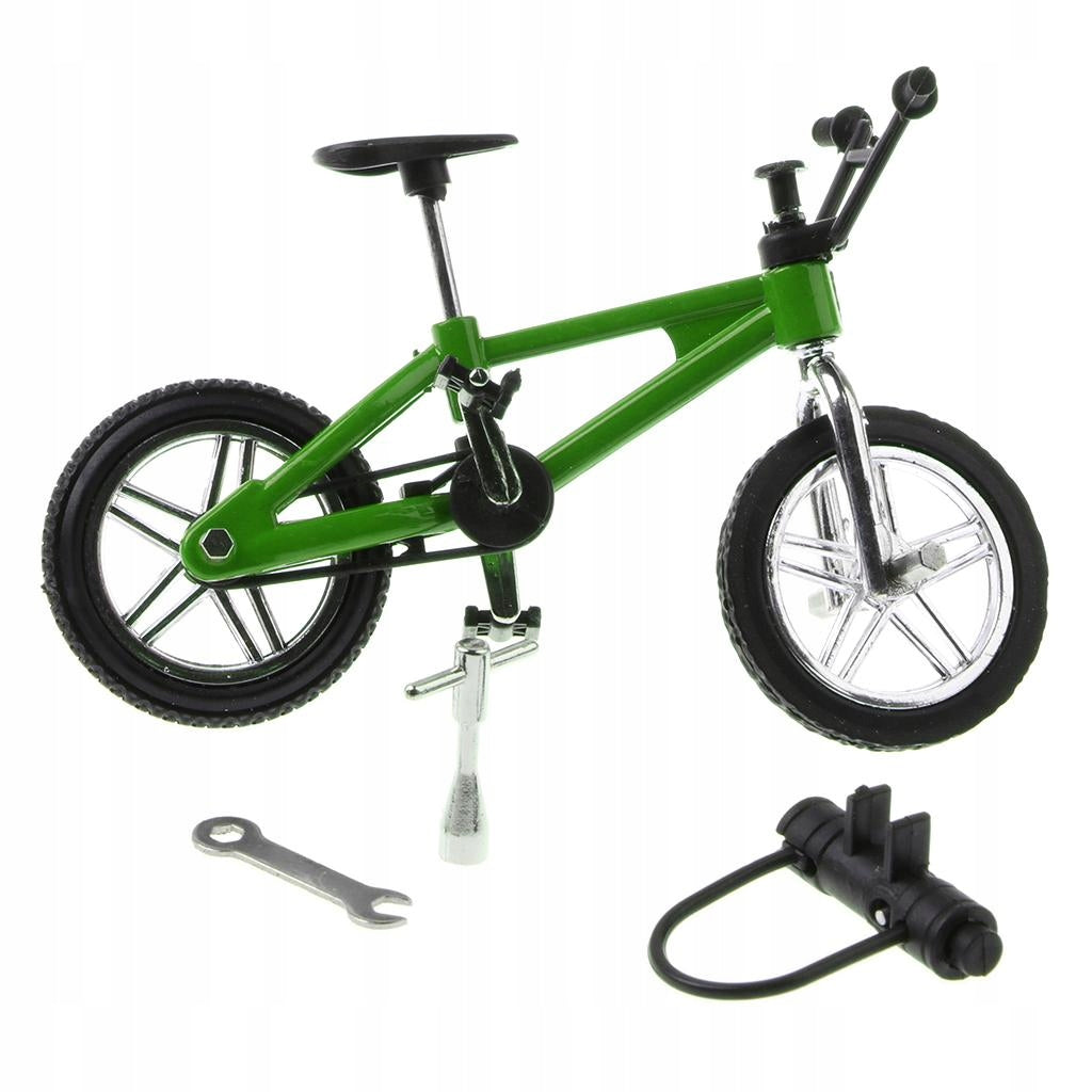 1:24 Miniature Alloy Finger Bike Bicycle Diecast Model Desk Gadget Toy Packaging status original