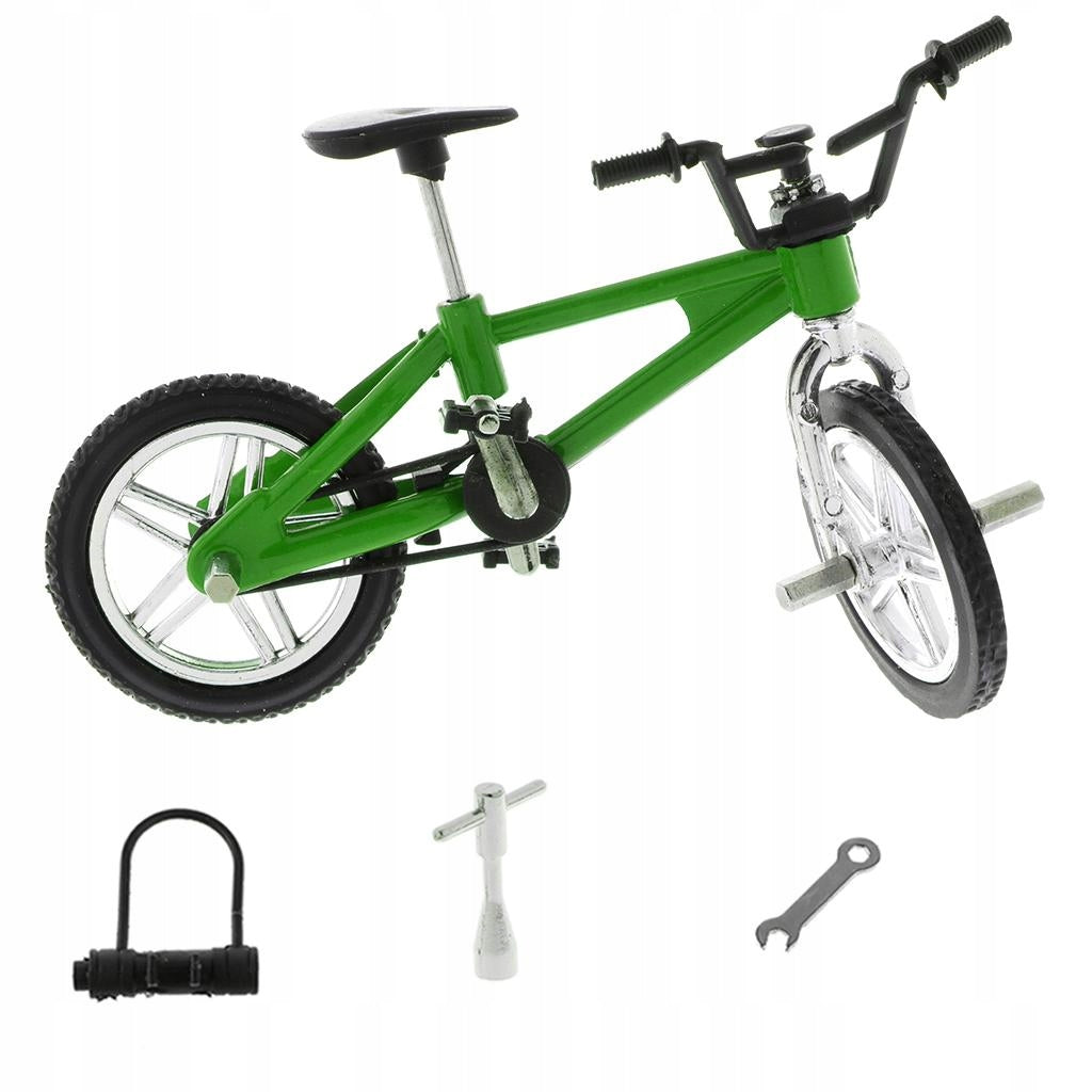1:24 Miniature Alloy Finger Bike Bicycle Diecast Model Desk Gadget Toy