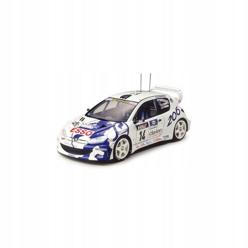 Kunststoff-Montagemodell Tamiya - Peugeot 206 WRC, 1/24, 24221 